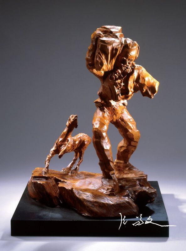 生命之光  1988年榮獲〈南瀛美展雕塑獎〉