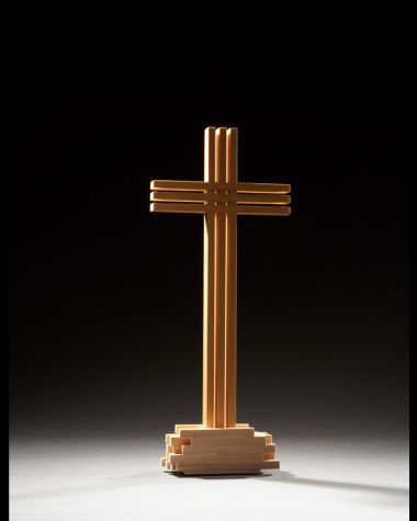 三位一體十字架TRINITY CROSS - 國寶級景觀雕刻家─ 張敬